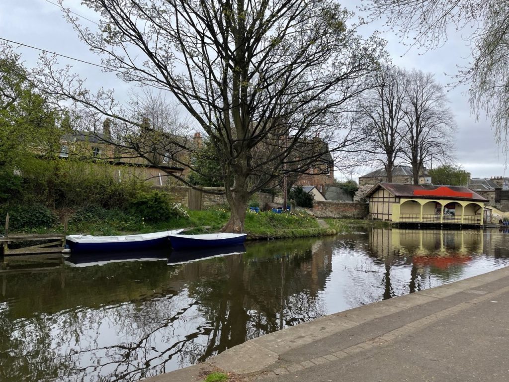 Rowing boats at Ashley Terrace